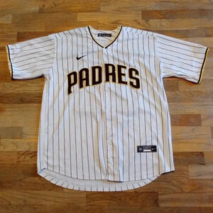 Nike Eric Hosmer San Diego Padres Pinstripe Jersey Men's Large